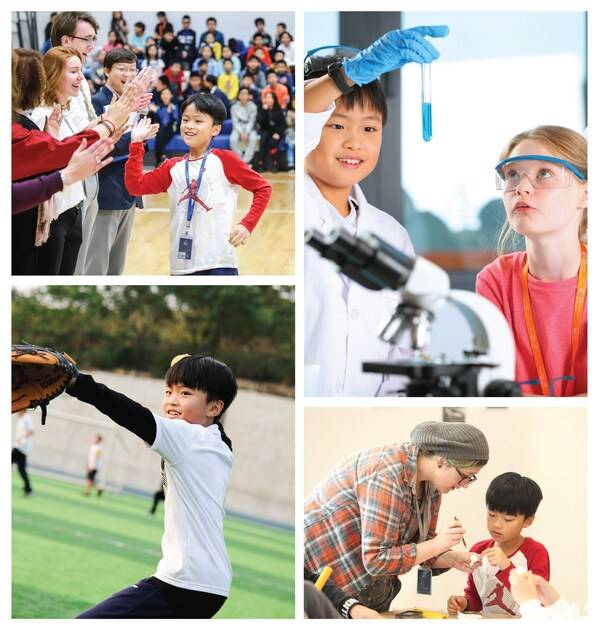 2018年，陈广宇作为创校学生入读华润小径湾贝赛思国际学校。在这座美丽的山海校园中，他从一名充满好奇的孩童成长为让世界瞩目的少年。资料图片