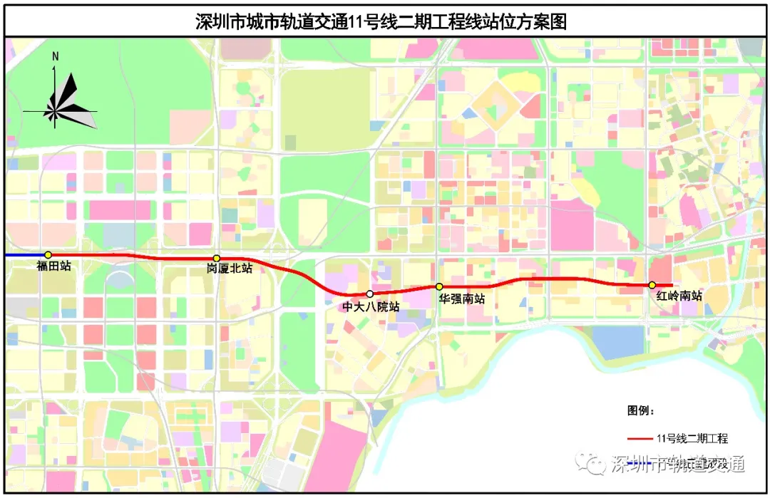 深圳地铁11号线二期东延线路图进展,开通时间及最新消息 - 交通 - 深圳都市圈